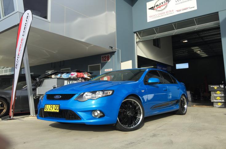 FORD FALCON AU FG PHANTOM BLACK MACHINED LIP